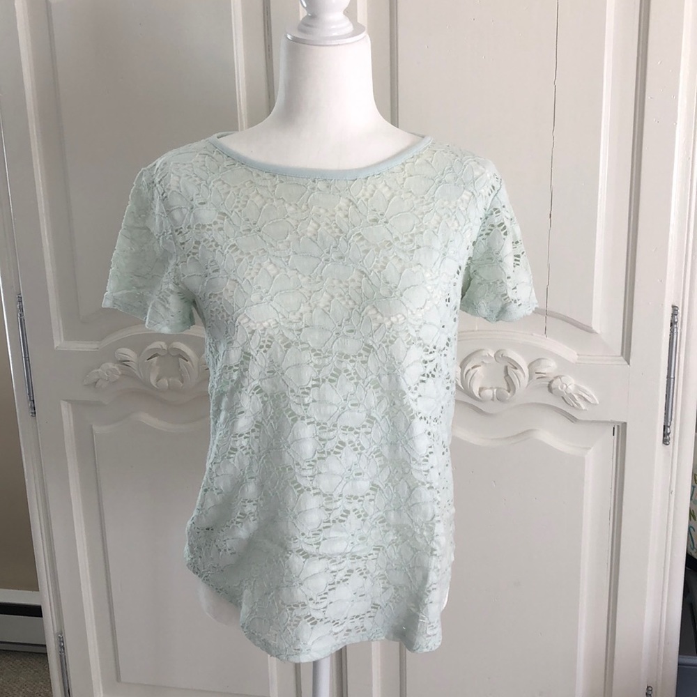 LOFT Lace Tee